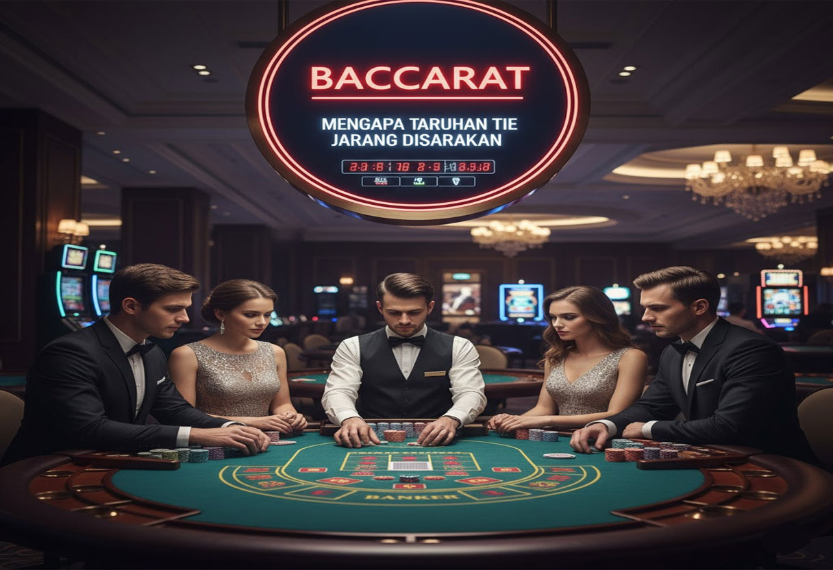 Baccarat: Mengapa Taruhan Tie Jarang Disarankan