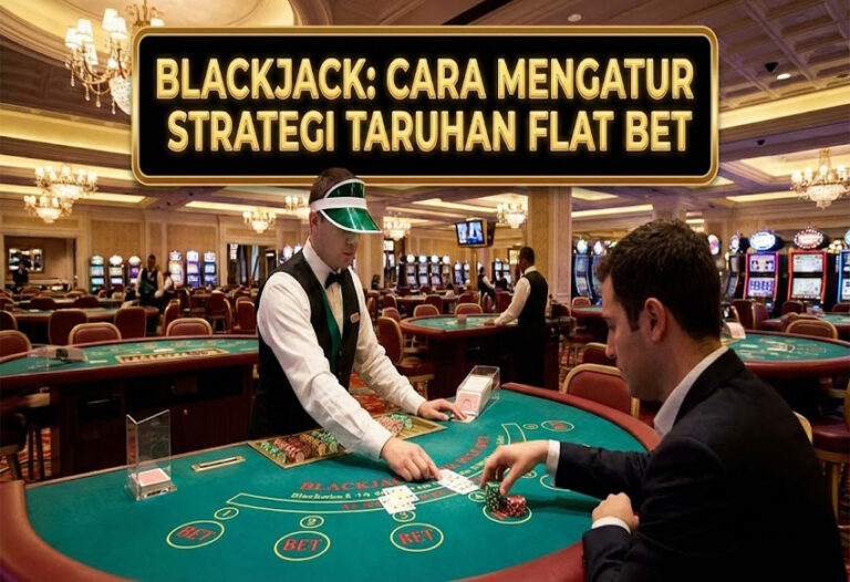 Blackjack: Cara Mengatur Strategi Taruhan Flat Bet